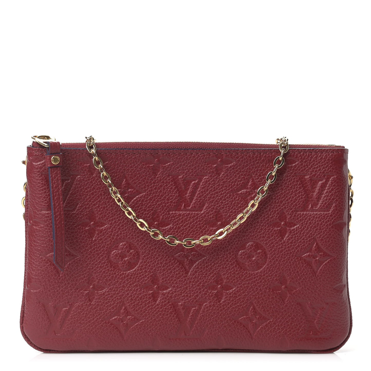 Empreinte Double Zip Pochette Cherry Berry