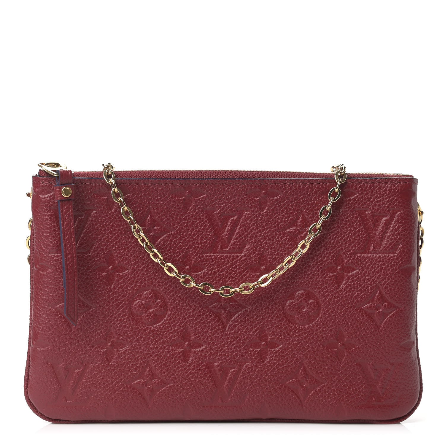 Louis Vuitton Empreinte Double Zip Pochette Cherry Berry 1 of 10