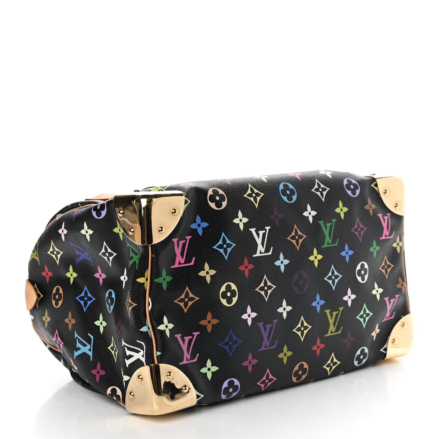 Louis Vuitton Monogram Multicolor Speedy 30 Black 4 of 9