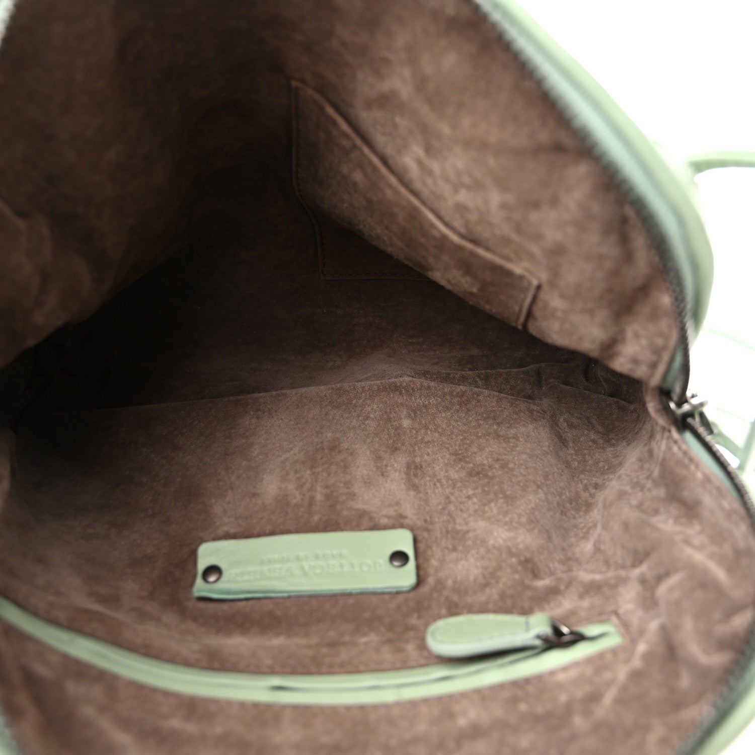 Bottega Veneta Nappa Intrecciato Nodini Crossbody Messenger New Sauge 5 of 9