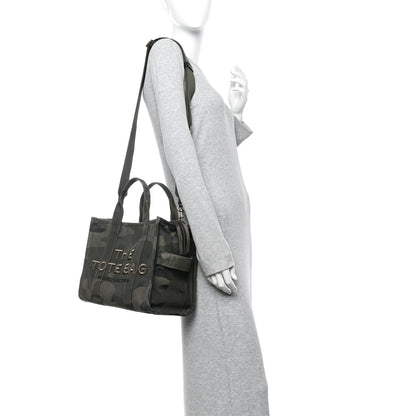 Marc Jacobs Canvas Camouflage Medium The Tote Bag Khaki 2 of 13