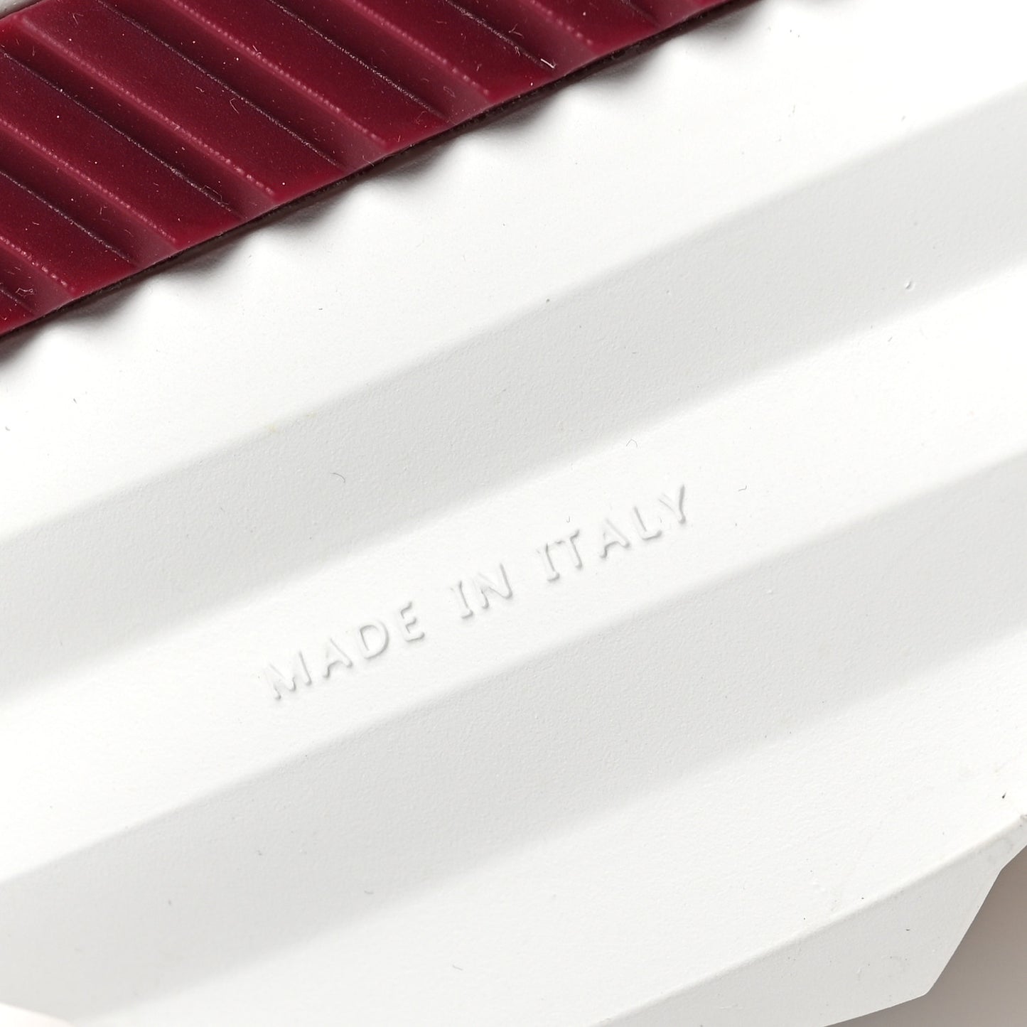 Goatskin Suede Goatskin Bouncing Sneakers 36 White Gomme