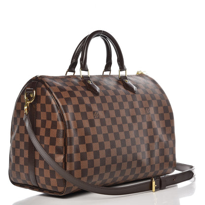 Louis Vuitton Damier Ebene Speedy Bandouliere 35 3 of 7
