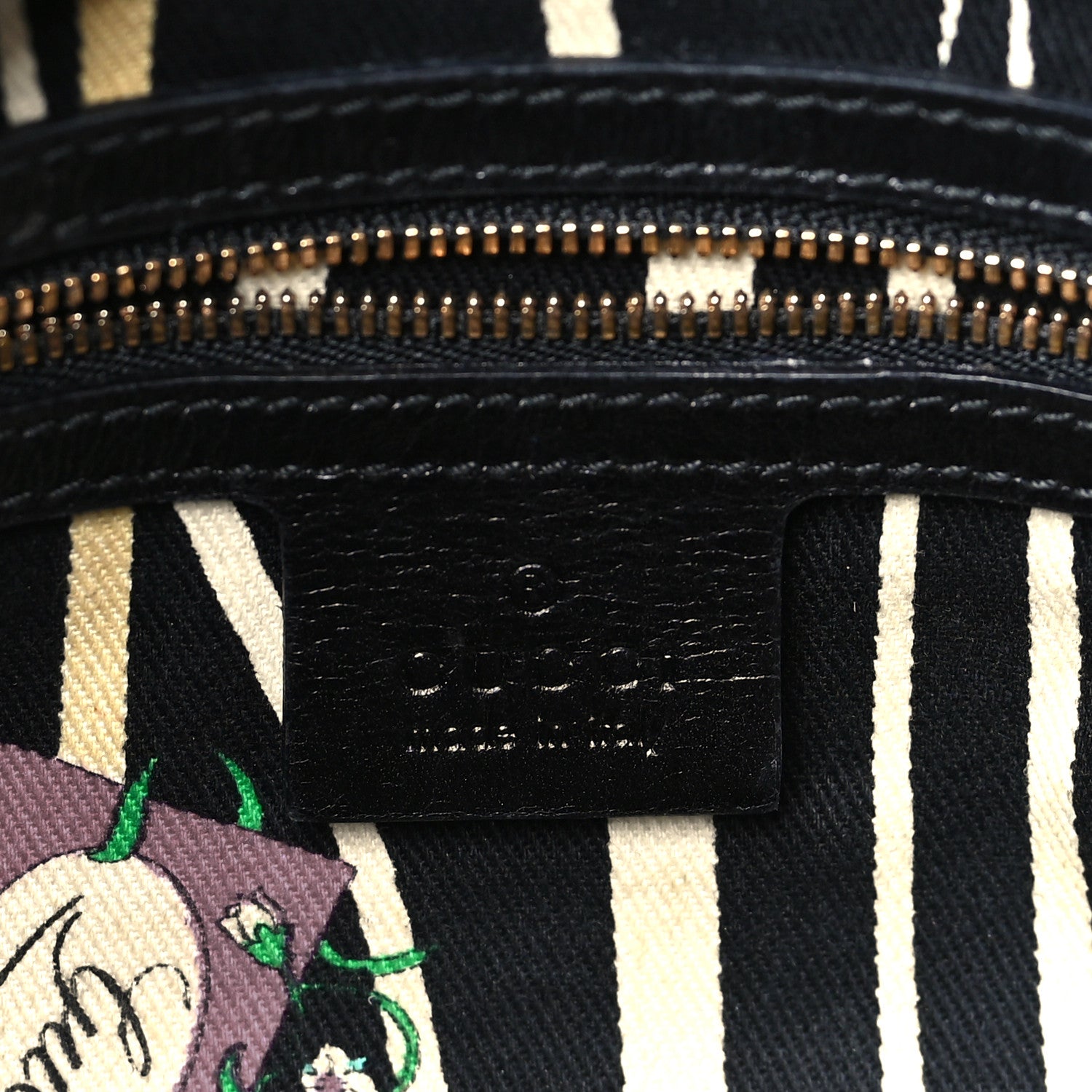 Gucci Patent Wave Boston Black 5 of 12