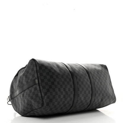 Louis Vuitton Damier Graphite Keepall Bandouliere 55 3 of 12