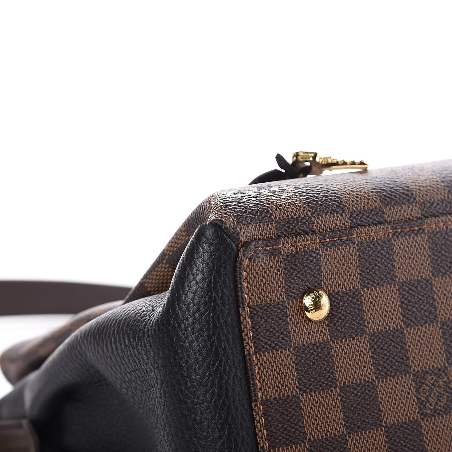 Cuir Taurillon Damier Ebene Normandy Black