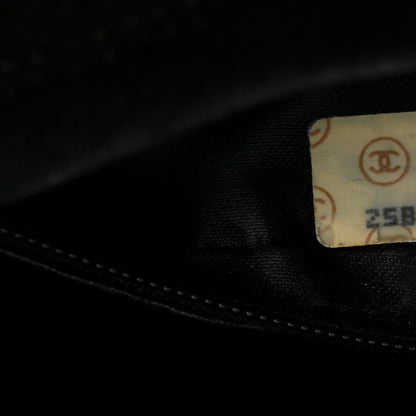 Chanel Suede Quilted CC Camera Case Black 8 of 11