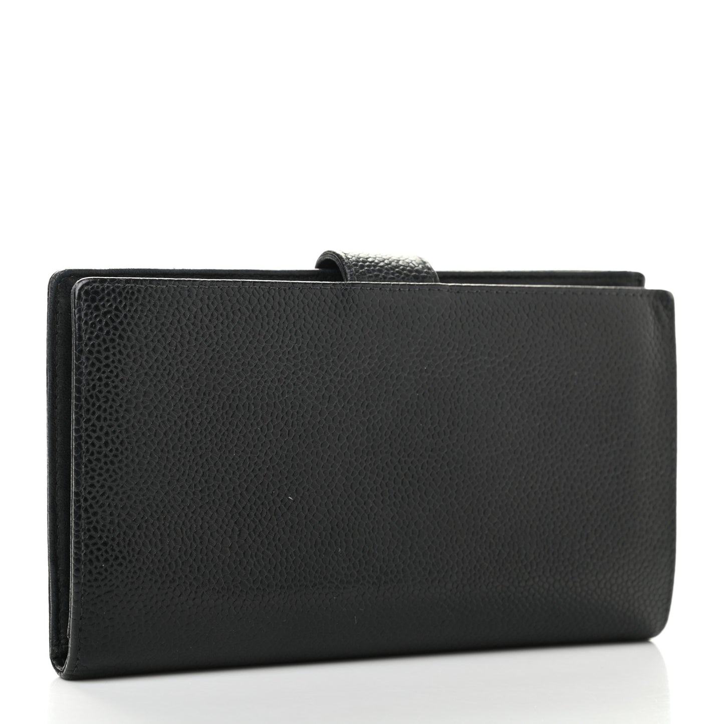 Caviar Timeless CC French Wallet Black