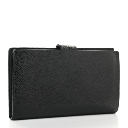 Chanel Caviar Timeless CC French Wallet Black 3 of 17