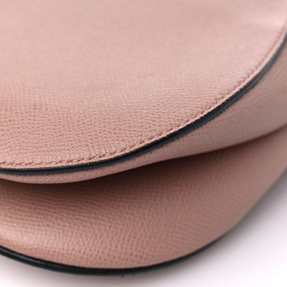 Christian Dior Grained Calfskin Saddle Bag Pink 11 of 15