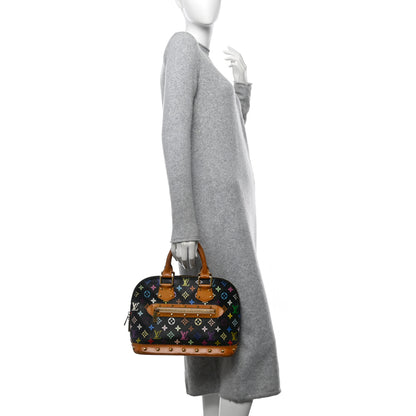 Louis Vuitton Monogram Multicolor Alma Black 3 of 16