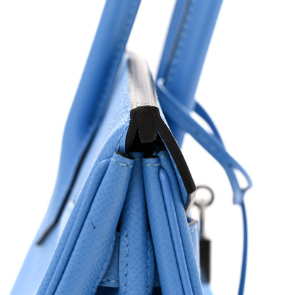 Hermes Epsom Birkin 30 Bleu Paradis 12 of 12