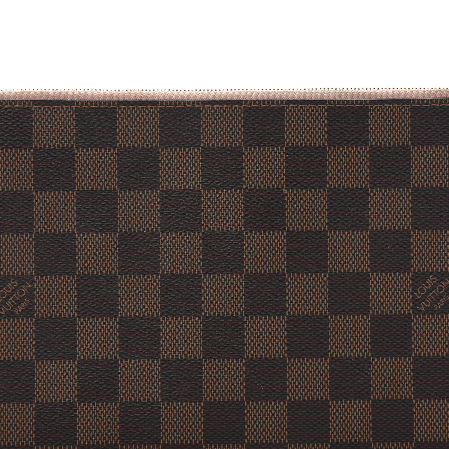 Louis Vuitton Damier Ebene Neverfull MM GM Pochette Rose Ballerine 7 of 7