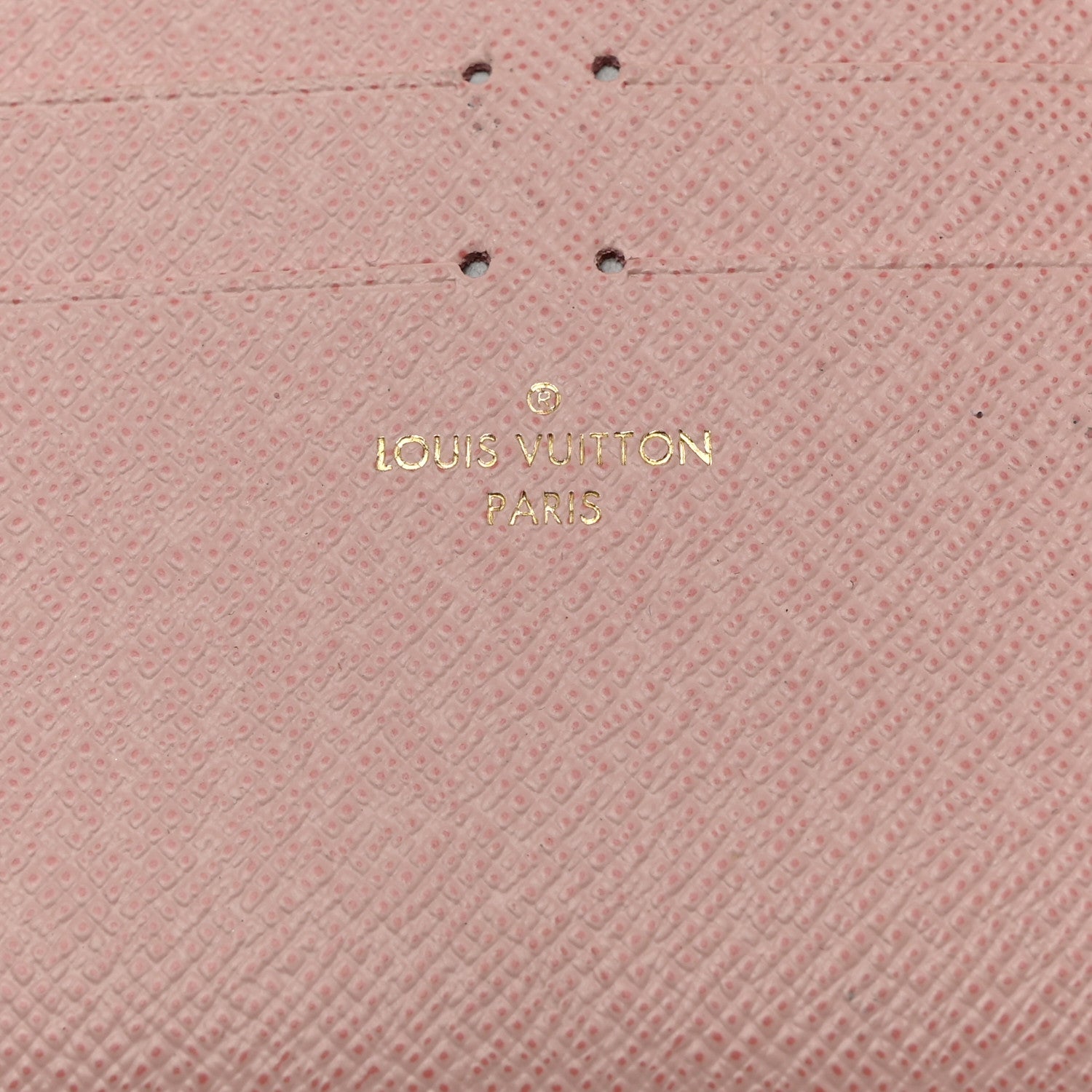 Louis Vuitton Calfskin Felicie Card Holder Insert Rose Ballerine 5 of 6