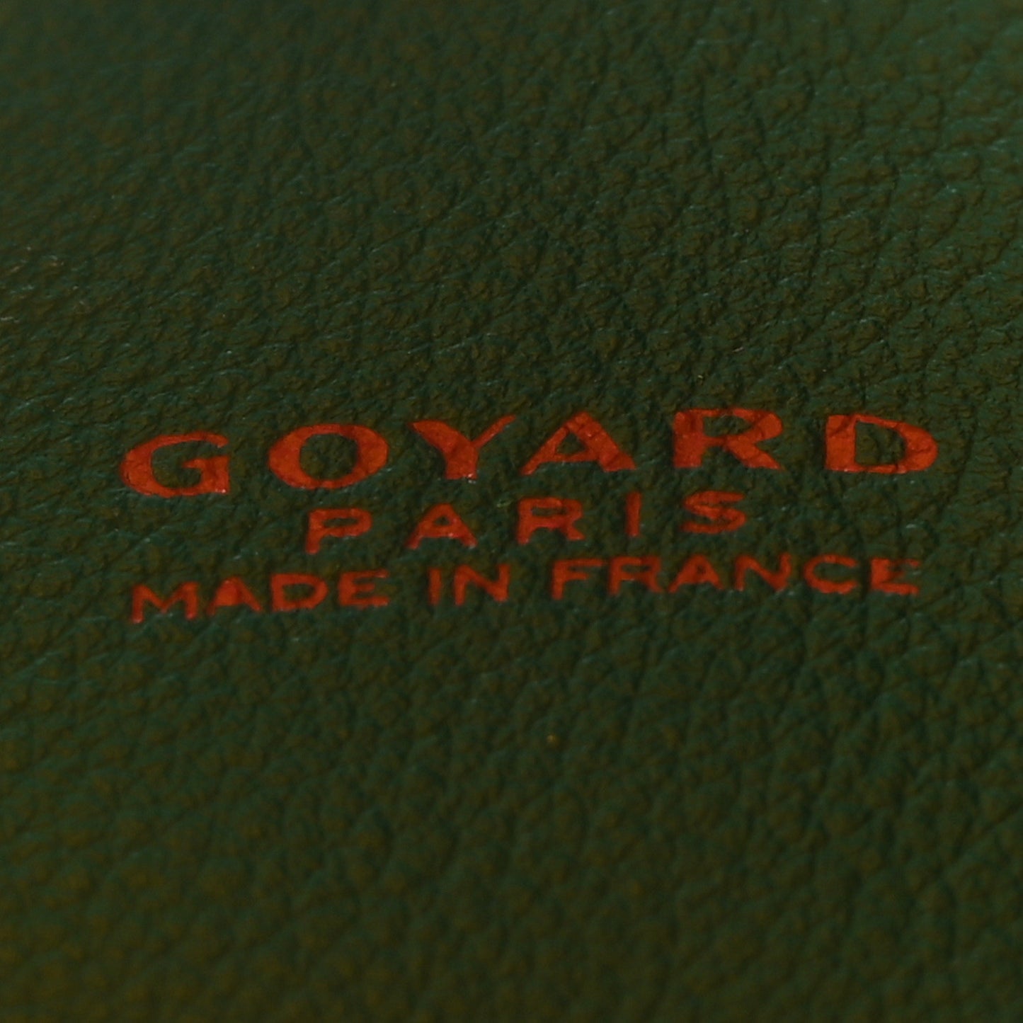 Goyardine Reversible Mini Anjou Green