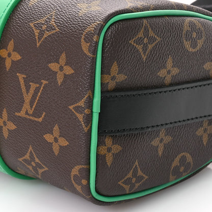 Louis Vuitton Monogram Macassar Keepall Bandouliere 25 Minty Green 9 of 10