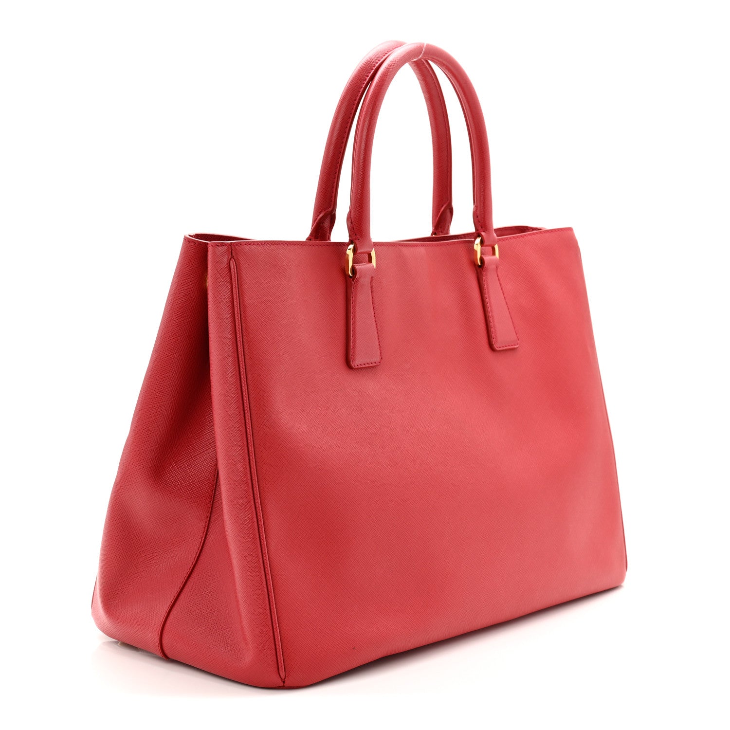Prada Saffiano Lux Tote Large Fuoco 3 of 10