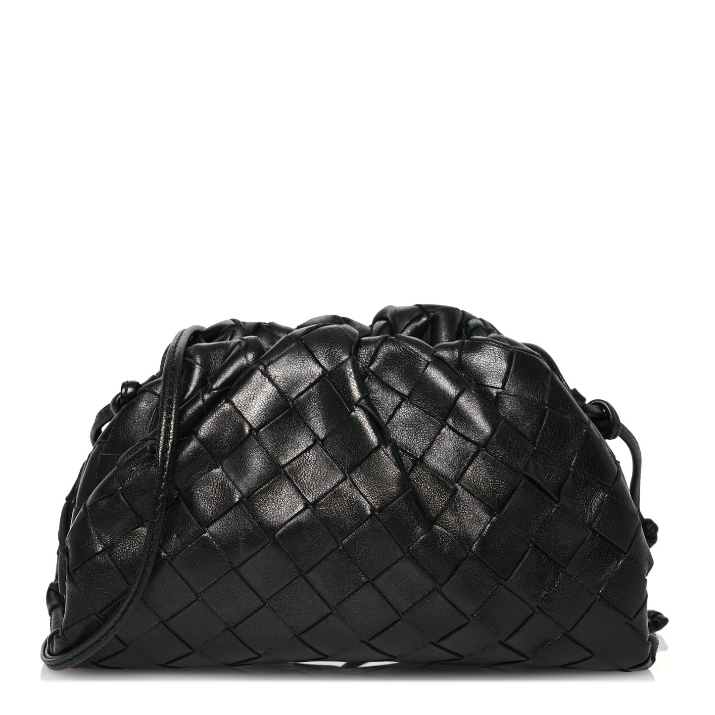 Nappa Intrecciato The Mini Pouch Black