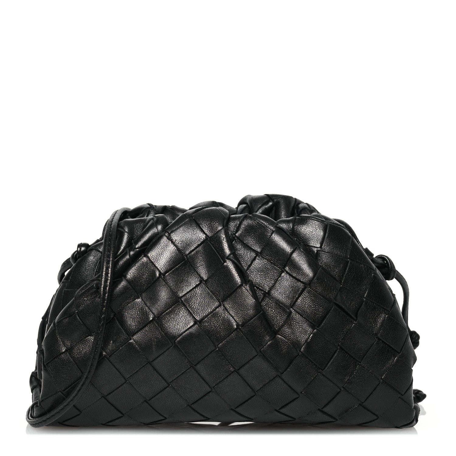 Bottega Veneta Nappa Intrecciato The Mini Pouch Black 1 of 14