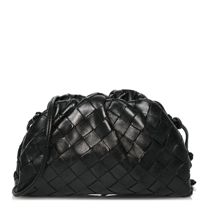 Bottega Veneta Nappa Intrecciato The Mini Pouch Black 1 of 14