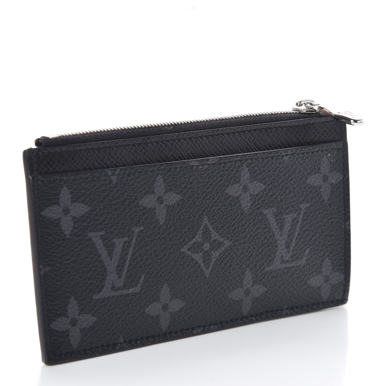 Louis Vuitton Monogram Eclipse Taiga Coin Card Holder 3 of 7