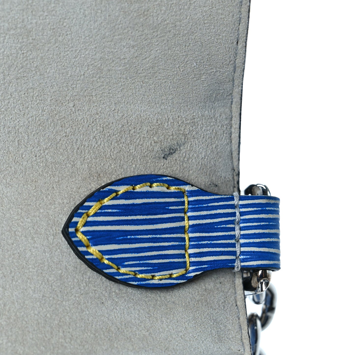 Epi Twist Shoulder Bag MM Denim Light