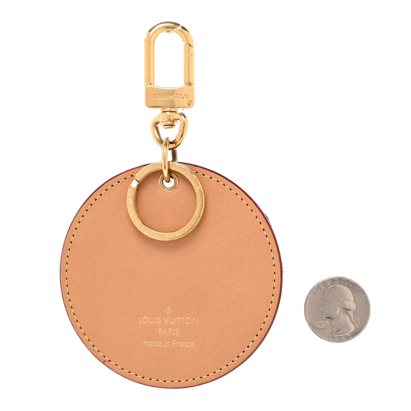 Jacquard Since 1854 Bag Charm Key Holder Blue