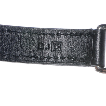 Hermes Chamonix Baby Pavane Double Tour Bracelet Small Black 6 of 7