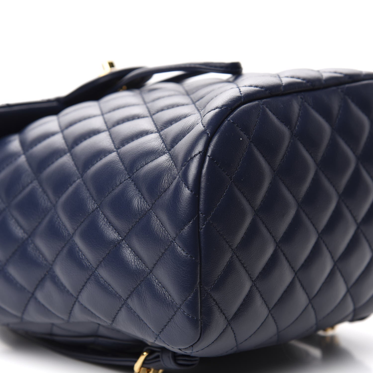 Chanel Calfskin Quilted Small Urban Spirit Backpack Navy 7 of 9