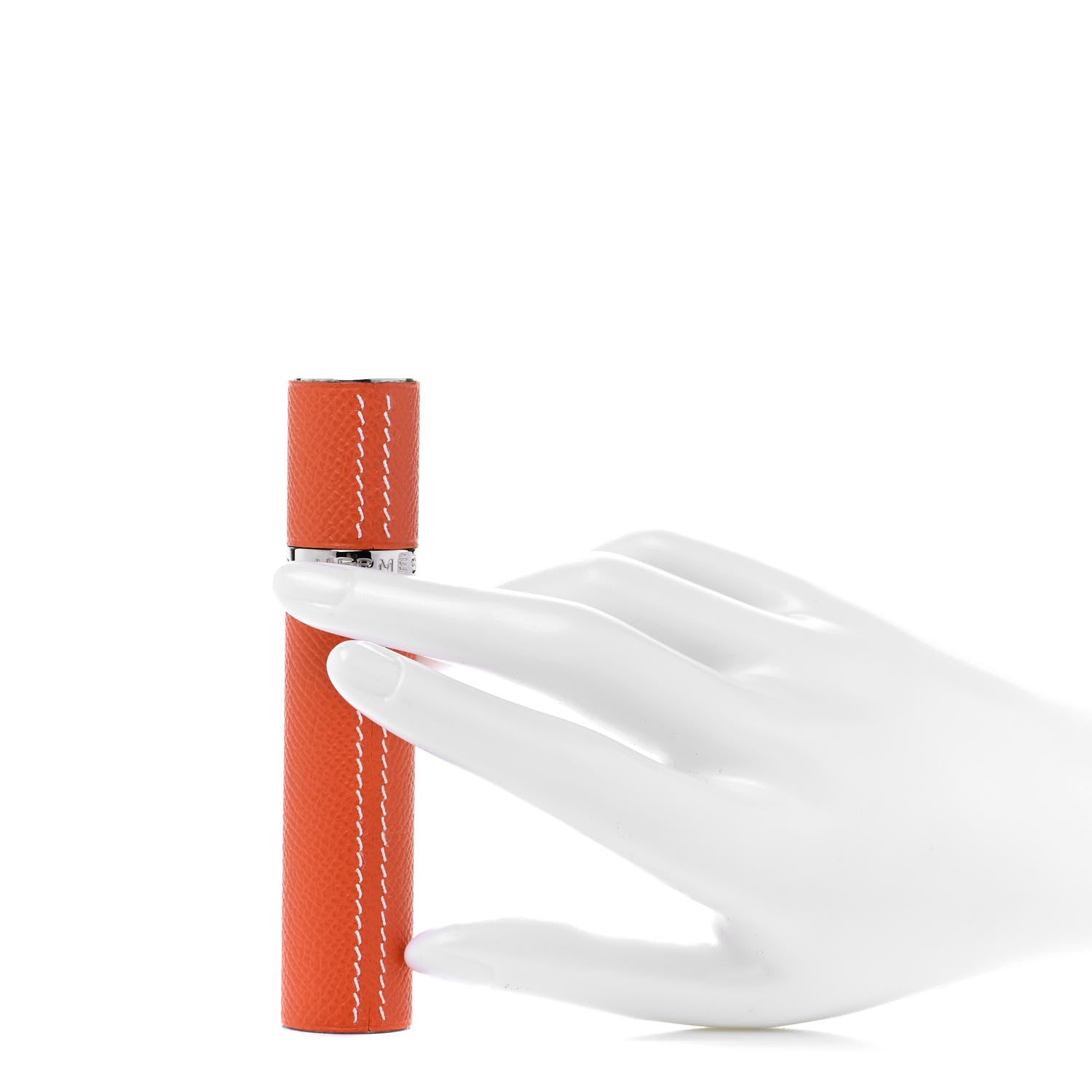 Hermes Epsom Refillable Bottle Case Orange 3 of 7