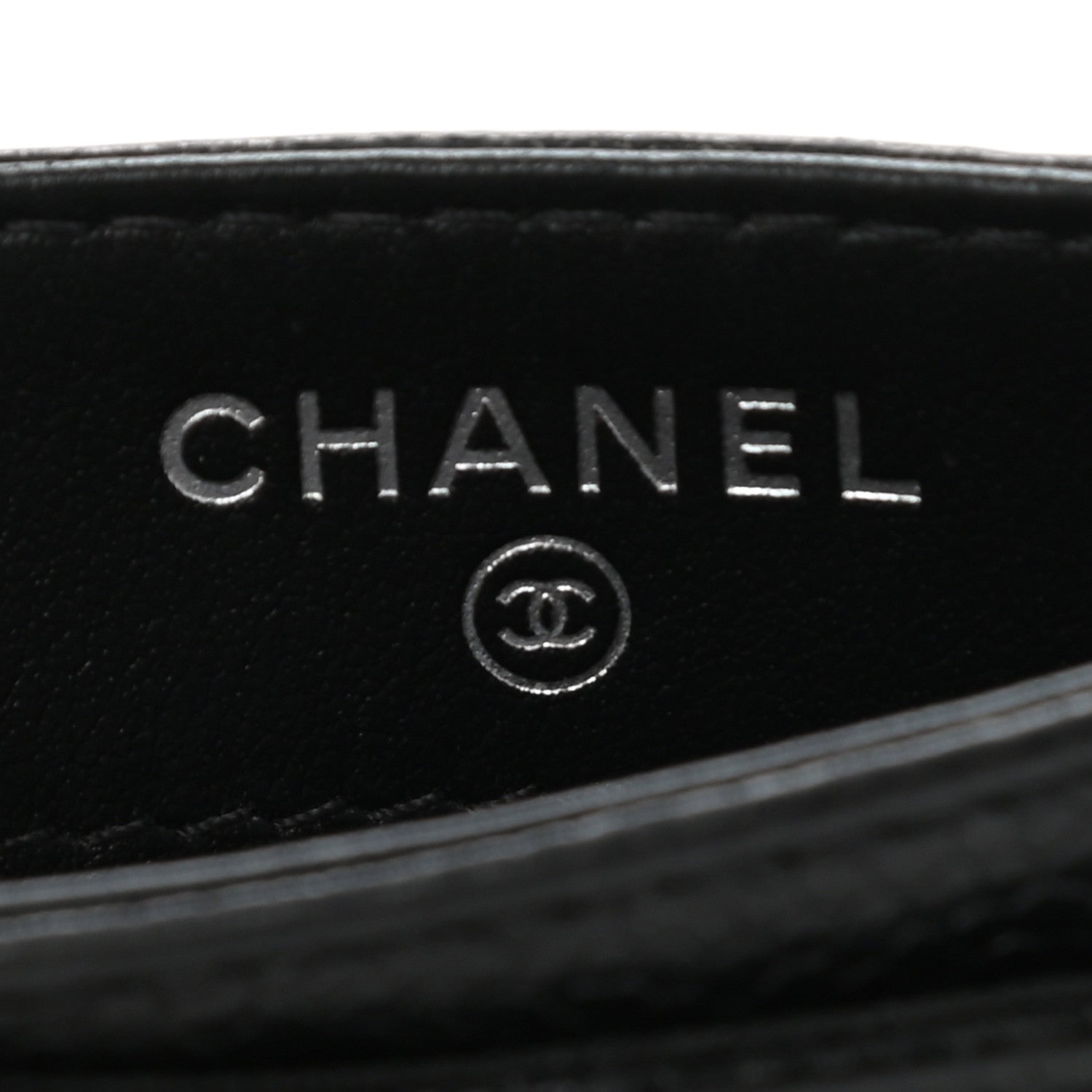 Chanel Caviar Quilted Incognito Card Holder Black 6 of 9