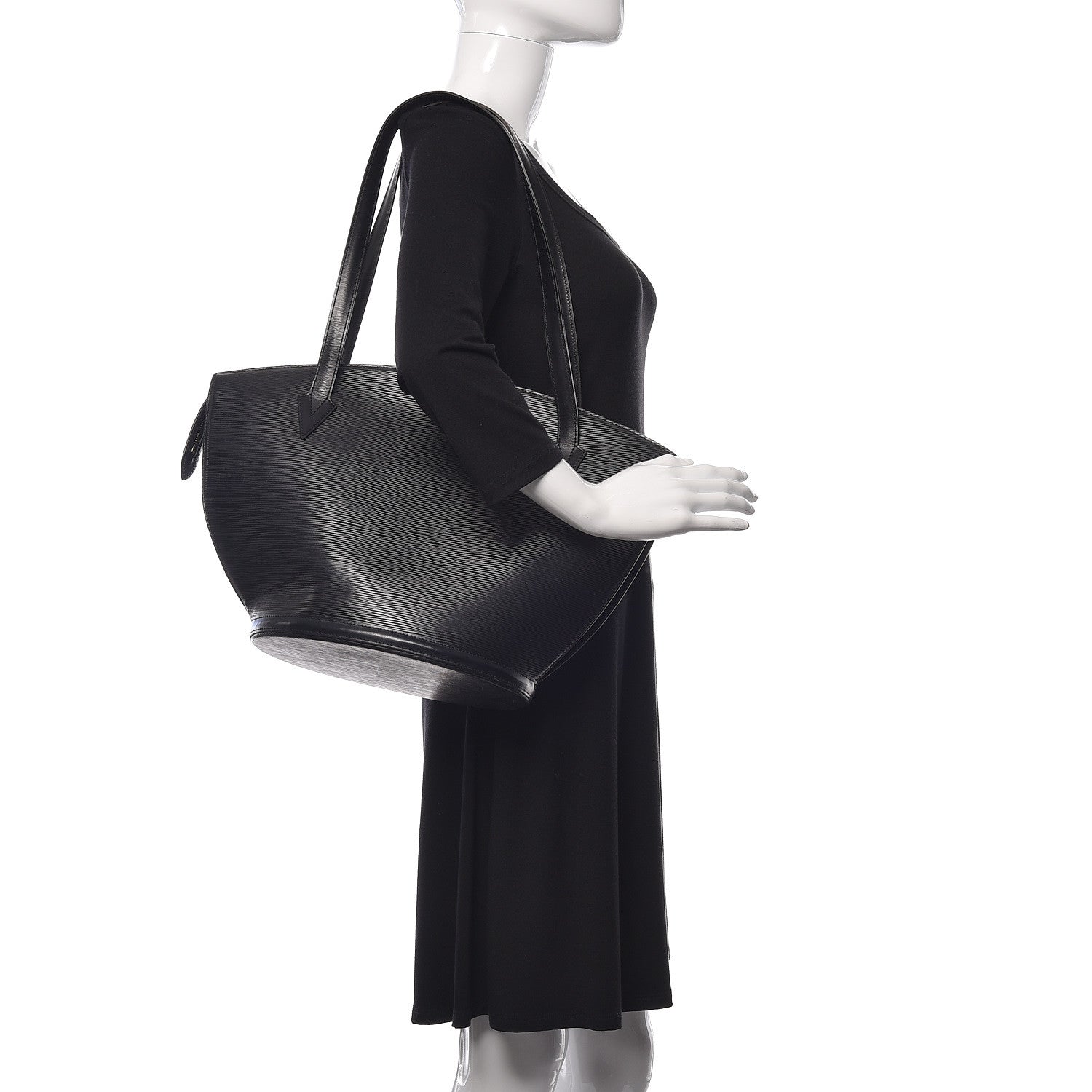 Louis Vuitton Epi Saint Jacques GM Black 2 of 12