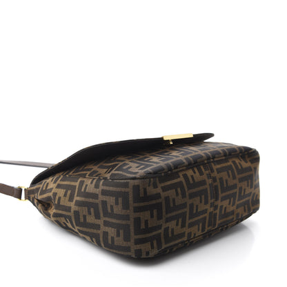 Fendi Zucca Vitello Artic Messenger Bag Tobacco Castagna 4 of 12