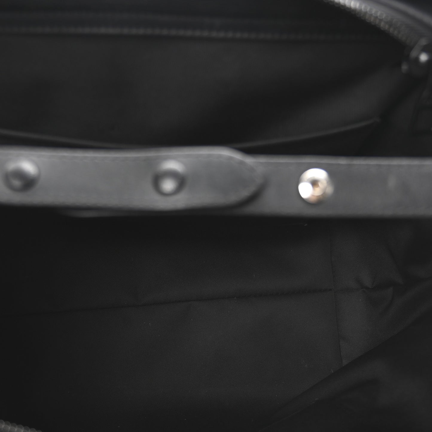 Monogram Seal Steamer Tote Black