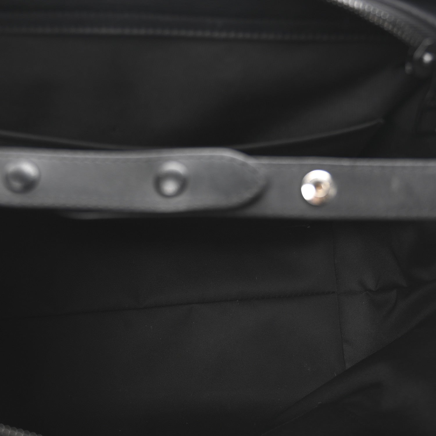 Louis Vuitton Monogram Seal Steamer Tote Black 5 of 9