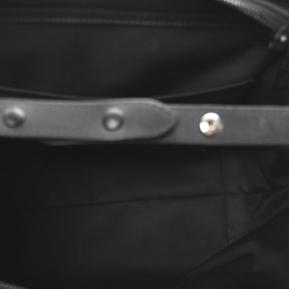 Louis Vuitton Monogram Seal Steamer Tote Black 5 of 9
