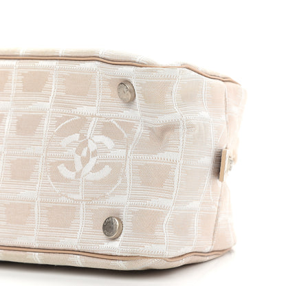 Chanel Nylon Travel Bowler Beige 9 of 9