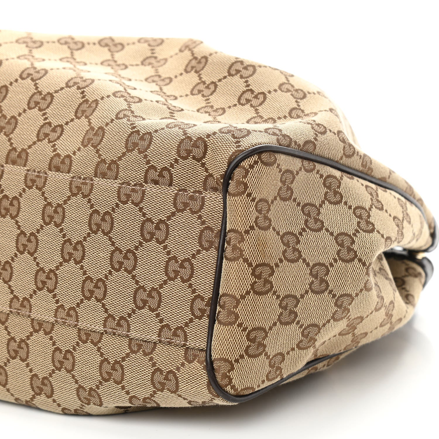 Gucci Monogram Medium Sukey Tote Dark Brown 10 of 11