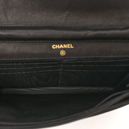 Chanel Caviar Timeless CC Wallet on Chain WOC Black 6 of 11