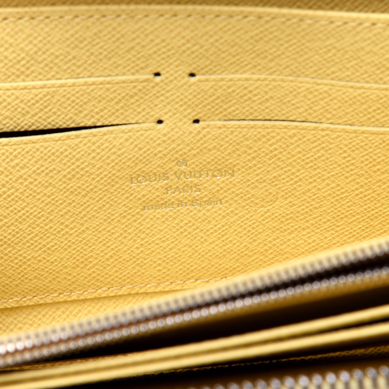 Louis Vuitton Epi Zippy Wallet Vanilla 6 of 10