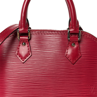 Louis Vuitton Epi Nano Alma Fuchsia 9 of 11