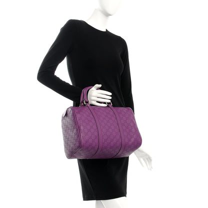 Gucci Guccissima Medium Joy Boston Purple 2 of 7