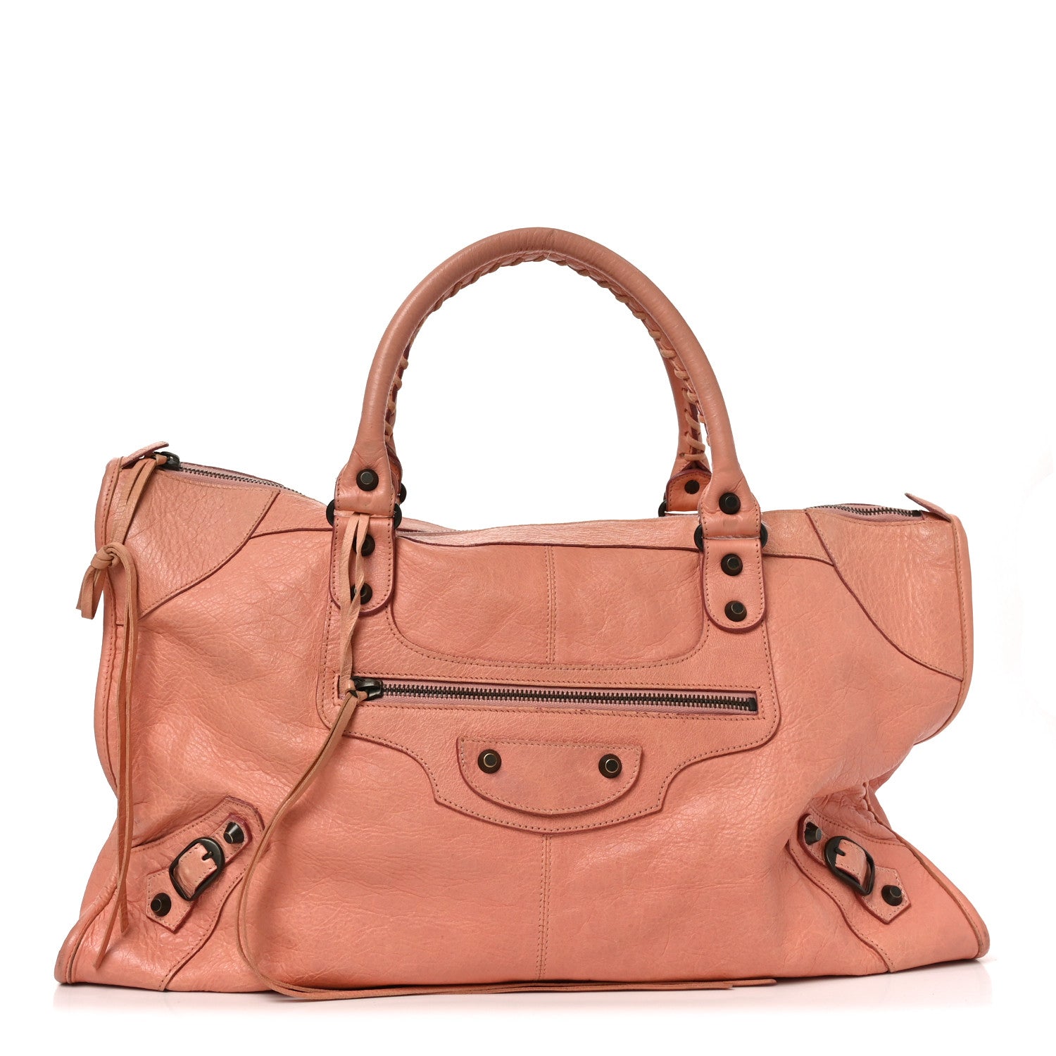 Balenciaga Agneau Classic Hardware Work Vieux Rose 1 of 11