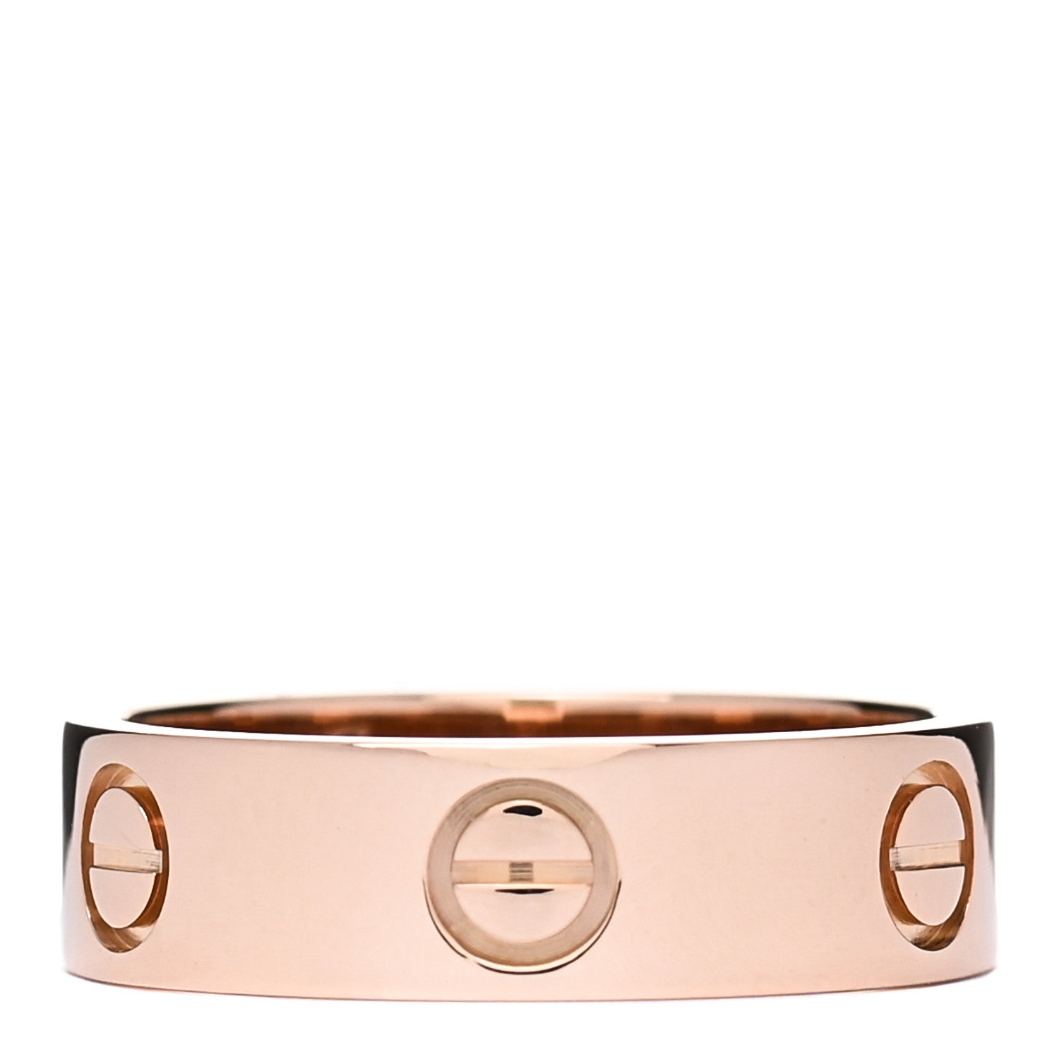 Cartier 18K Pink Gold 5.5mm LOVE Ring 54 6.75 1 of 4