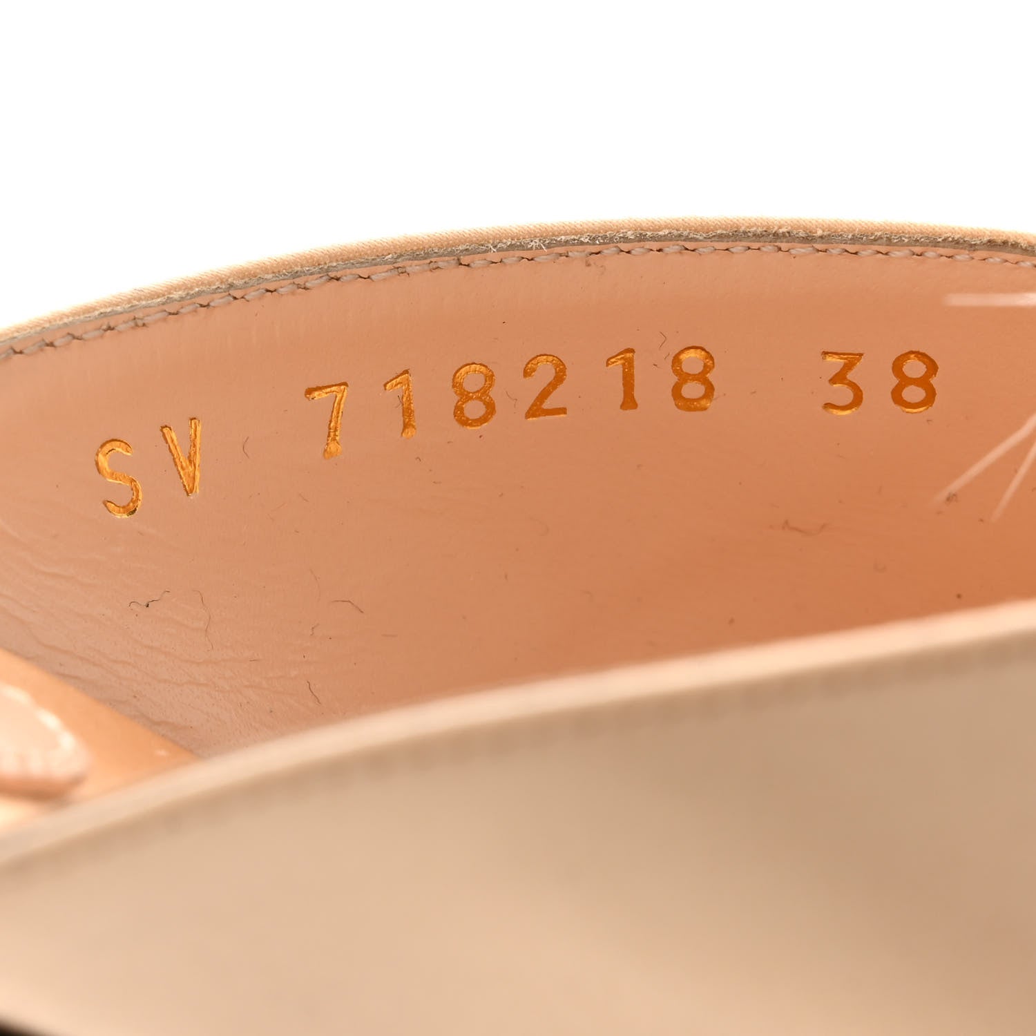 Saint Laurent Satin Feather Mae Mule Sandals 38 Soft Nude 8 of 13
