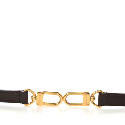 Louis Vuitton Calfskin 12mm Adjustable Shoulder Strap Brown 6 of 6