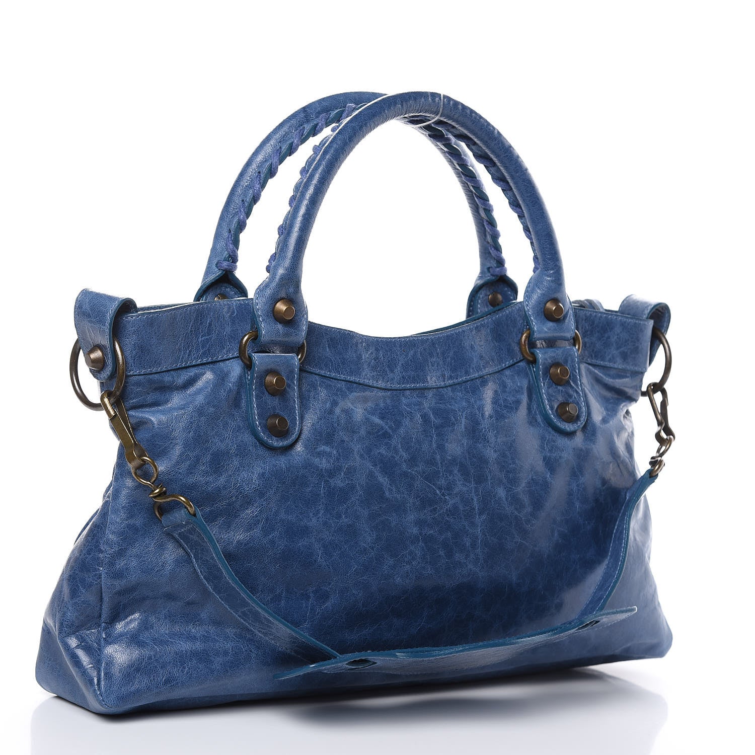 Balenciaga Chevre Classic Hardware First Navy 3 of 8
