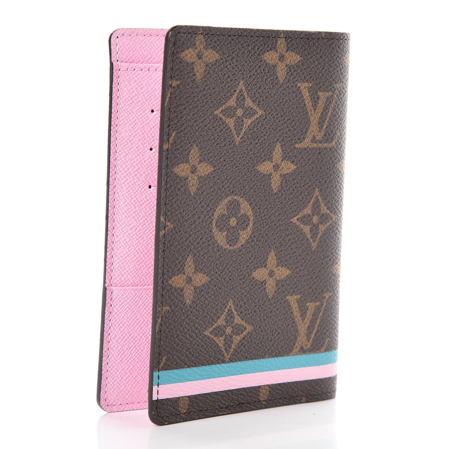 Louis Vuitton Monogram 2016 Christmas Animation Passport Cover Rose Ballerine 3 of 7
