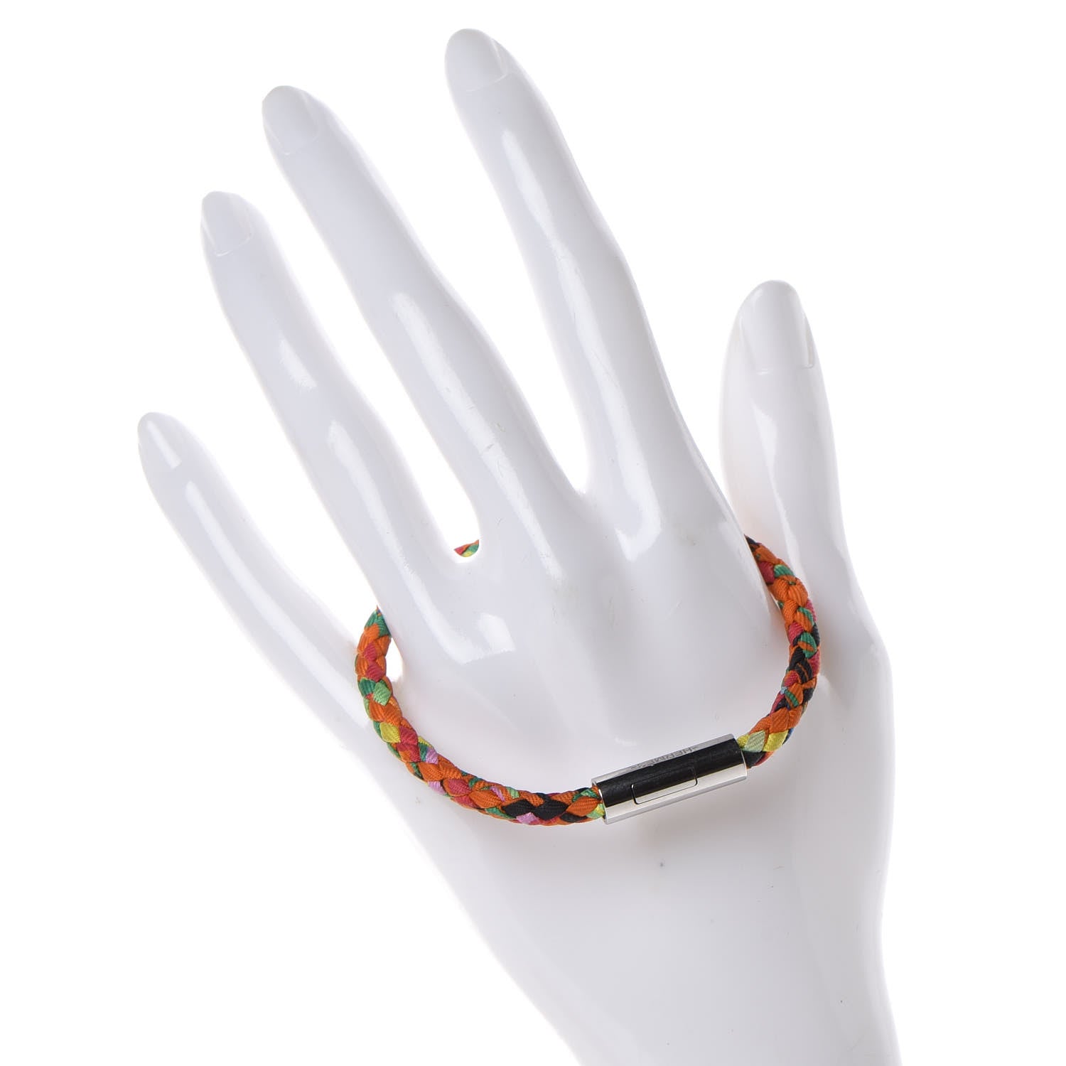 Hermes Silk Modernisme Tropical Goliath Bracelet T3 2 of 4