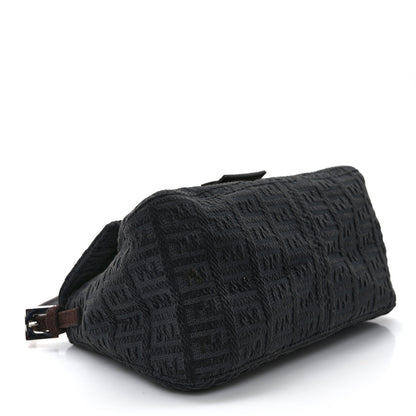 Fendi Velvet Zucchino Suede Mini Mama Baguette Grigio Testa di Moro Grigio Testa di Moro 4 of 12